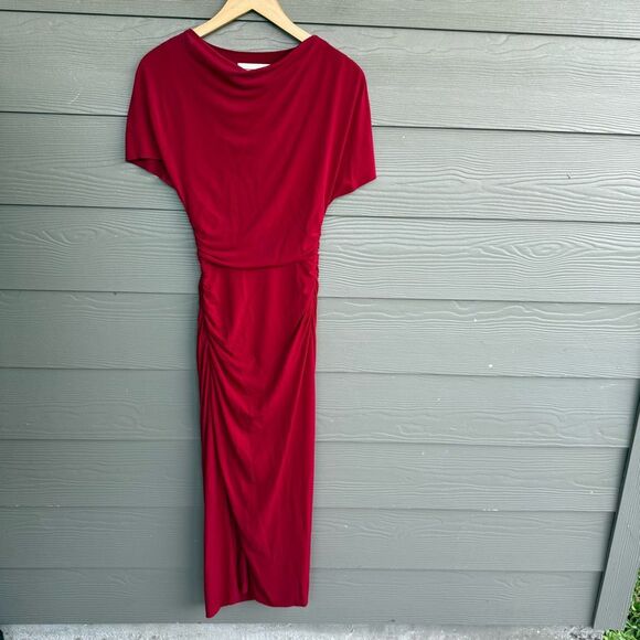 Jason Wu Collection ruched midi dress - Picture 2 of 7